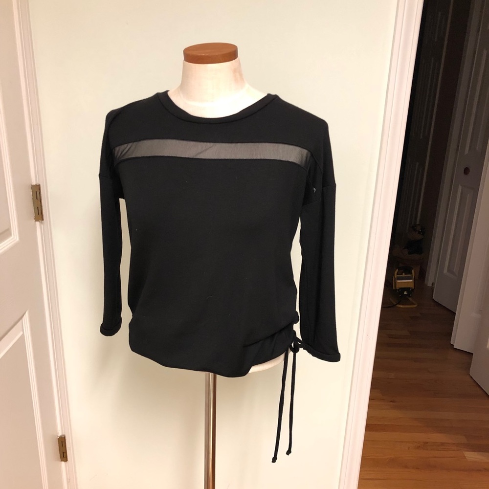 Black Stretch Knit Top - Versatile & Fun
